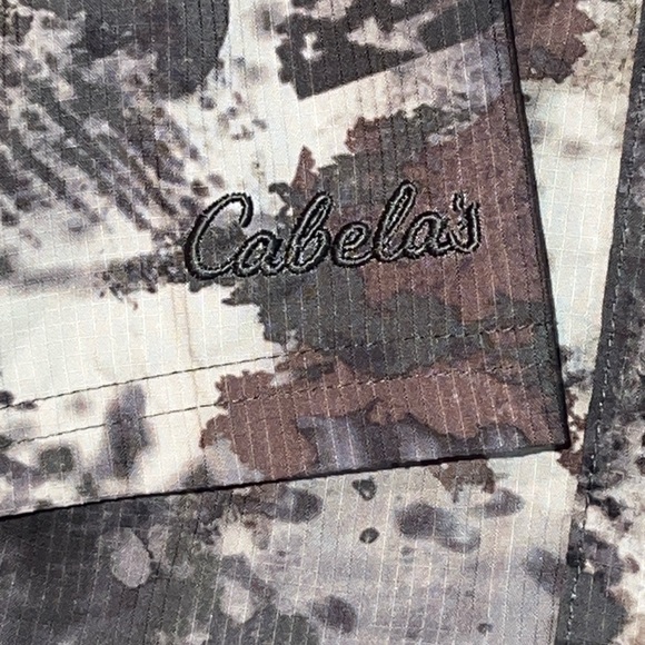 Cabela’s O2 Octane Lightweight Hunting Button Down Camo Shirt Size Large - Picture 2 of 8
